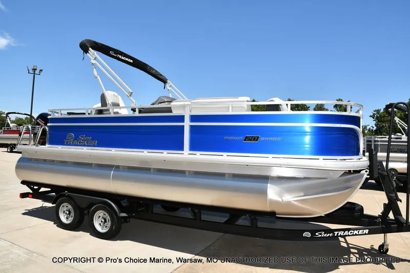 Slide: The Image of Sun Tracker Fishin' Barge 20 DLX 2026 - 80