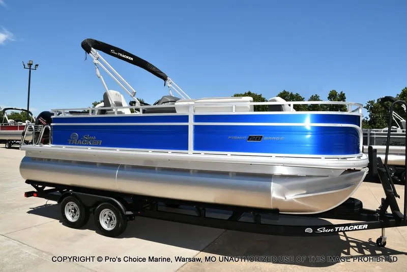 Slide: The Image of Sun Tracker Fishin' Barge 20 DLX 2026 - 83