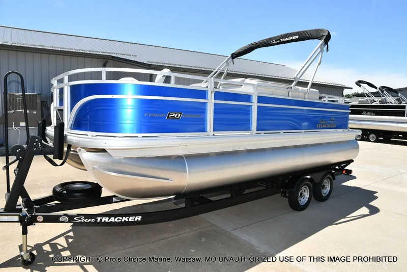 Slide: The Image of Sun Tracker Fishin' Barge 20 DLX 2026 - 85