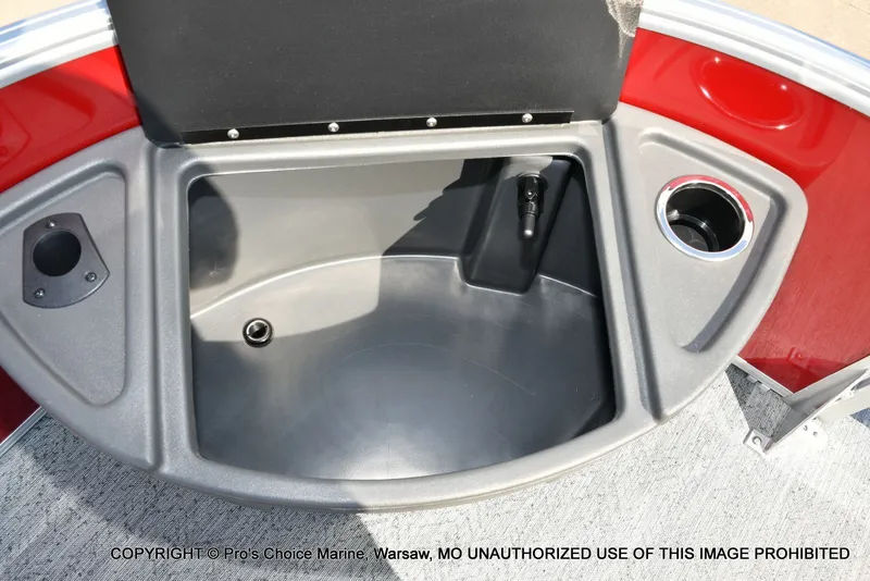 Slide: The Image of Sun Tracker FISHIN' BARGE 22 DLX w/150HP Mercury 4 Stroke 2026 - 36