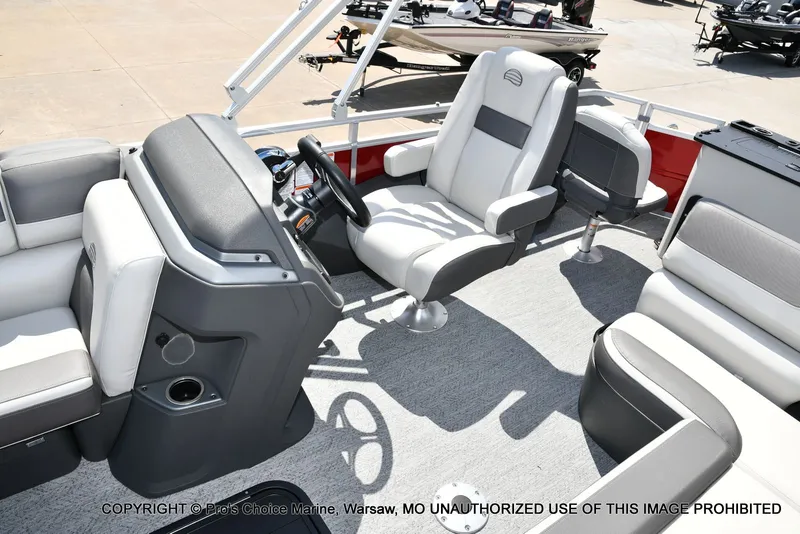 Slide: The Image of Sun Tracker Fishin' Barge 22 XP3 Tri-Toon w/200HP 2026 - 48