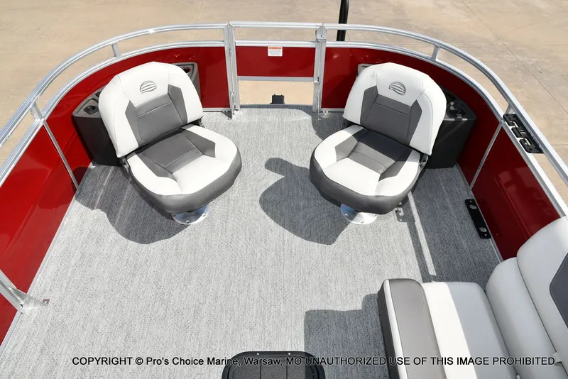 Slide: The Image of Sun Tracker Fishin' Barge 22 XP3 Tri-Toon w/200HP 2026 - 7