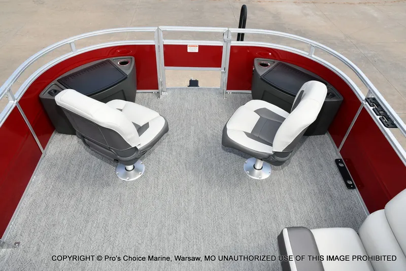 Slide: The Image of Sun Tracker Fishin' Barge 22 XP3 Tri-Toon w/200HP 2026 - 84