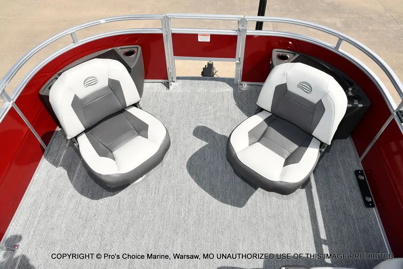 Slide: The Image of Sun Tracker Fishin' Barge 22 XP3 Tri-Toon w/200HP 2026 - 85