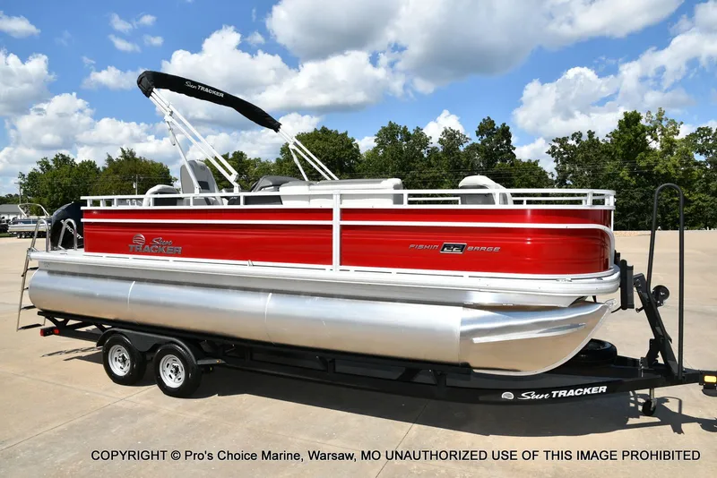 Slide: The Image of Sun Tracker Fishin' Barge 22 XP3 Tri-Toon w/200HP 2026 - 92