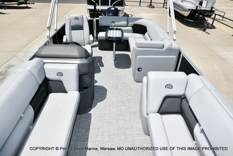 Slide: The Image of Sun Tracker Party Barge 20 DLX w/115HP Pro-XS 2026 - 5