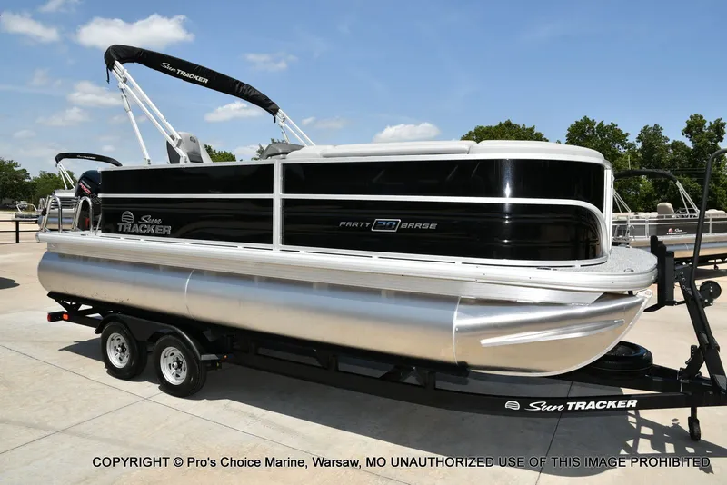 Slide: The Image of Sun Tracker Party Barge 20 DLX w/115HP Pro-XS 2026 - 68
