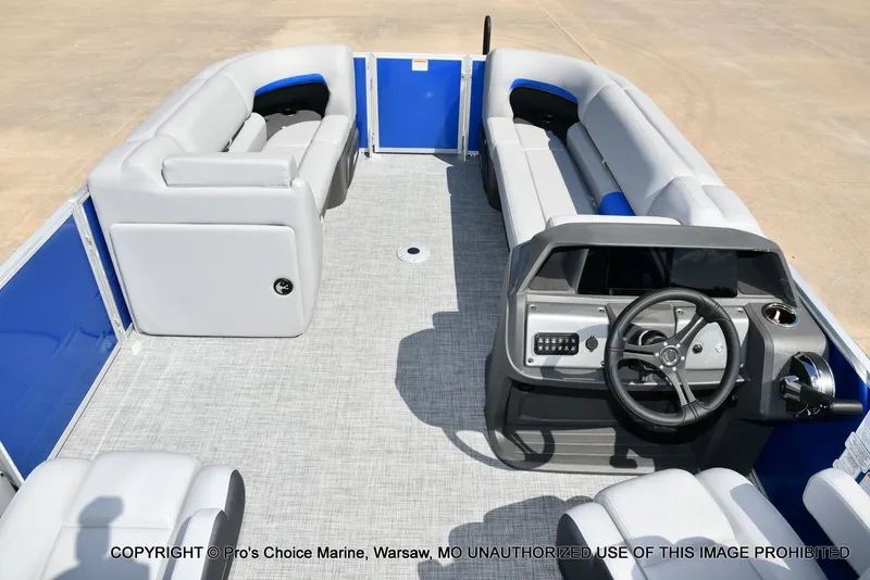 Slide: The Image of Sun Tracker Party Barge 22 DLX 2026 - 53