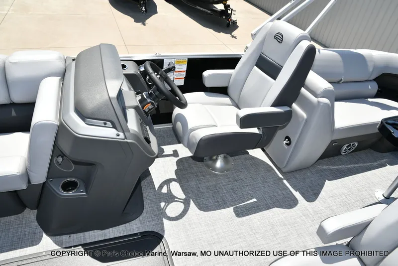 Slide: The Image of Sun Tracker PARTY BARGE 22 XP3 w/200HP 4 Stroke 2026 - 27