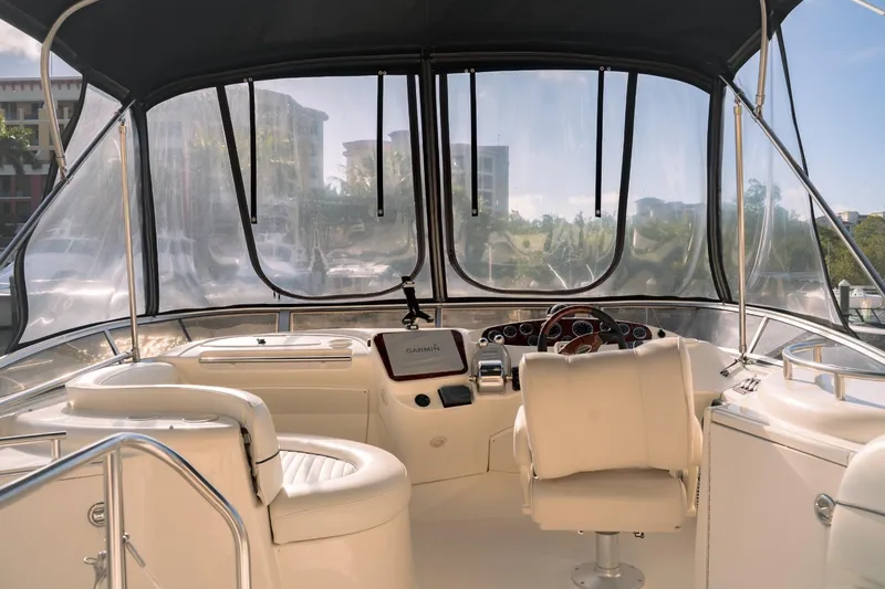 Slide: The Image of Front Flybridge Seating - 9