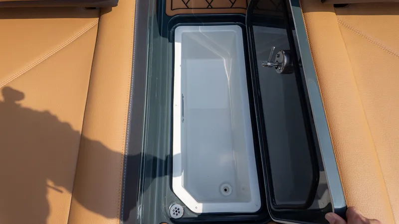 Slide: The Image of Interior of 2026 Cobalt R6 with storage compartment. - 10