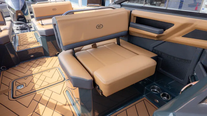 Slide: The Image of Interior of 2026 Cobalt R6 featuring luxurious leather seating. - 18
