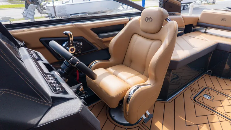 Slide: The Image of Interior of 2026 Cobalt R6 featuring luxurious leather seating. - 27