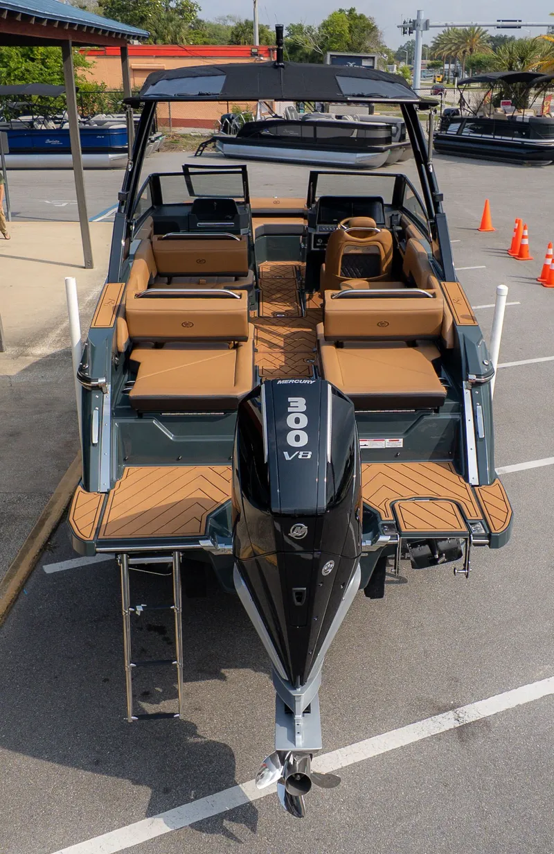 Slide: The Image of 2026 Cobalt R6 boat with 300 horsepower outboard motor. - 5