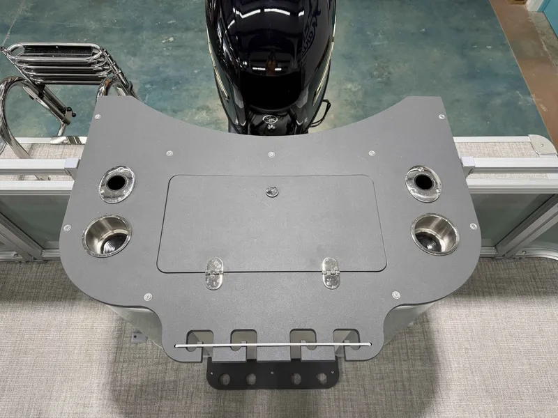 Slide: The Image of Rear view of Avalon Venture 85 Rear Fish 2026 with fishing station. - 13