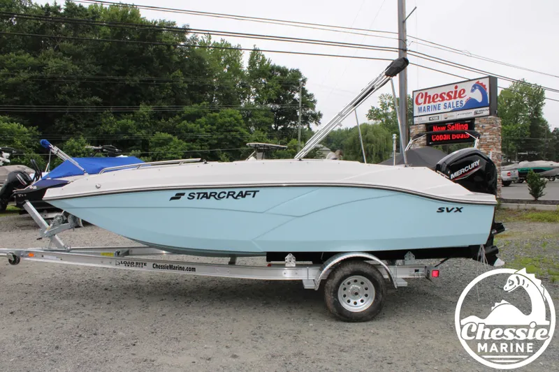Slide: The Image of Starcraft SVX 171 OB 2025 boat at Chessie Marine Sales. - 6