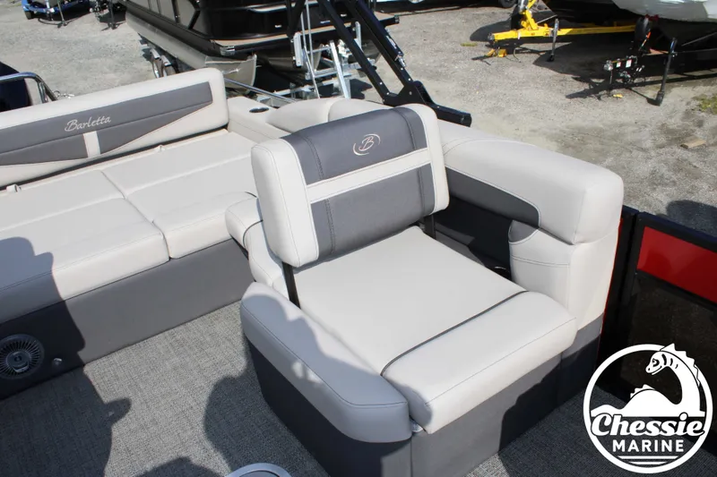 Slide: The Image of Interior of 2025 Barletta CABRIO C24U with comfortable seating. - 12