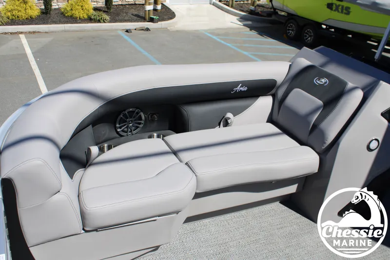 Slide: The Image of Luxurious seating in Barletta ARIA 22UC 2026 pontoon boat. - 10