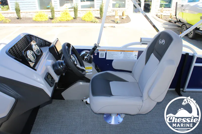 Slide: The Image of Interior of 2026 Barletta ARIA 22UC with steering console. - 13