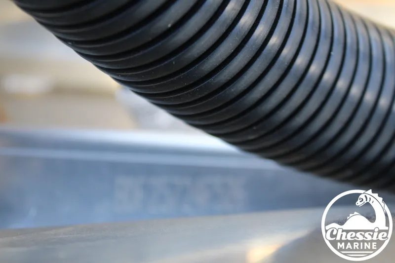 Slide: The Image of Close-up of a hose on a Barletta ARIA 22UC 2026 boat. - 21