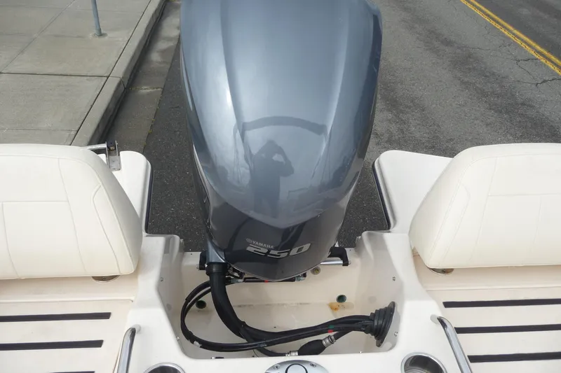 Slide: The Image of 2021 Grady-White Freedom 215 boat with Yamaha 250 outboard motor. - 18