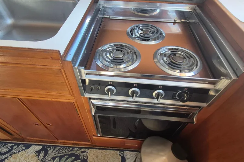 Slide: The Image of Garmin GPSMAP 741xs on 1983 Grand Banks 42 Motoryacht dashboard. - 15