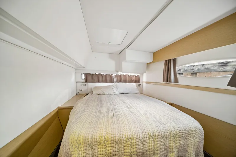 Slide: The Image of Luxurious cabin interior of 2014 Fountaine Pajot Helia 44 catamaran. - 31