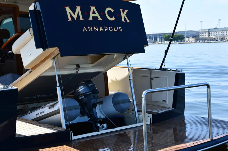 Slide: The Image of 2020 Palm Beach Motor Yachts PB52 with Yamaha engine, docked in Annapolis. - 8