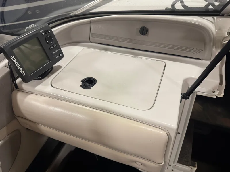 Slide: The Image of Interior of a 1995 Four Winns 245 Sundowner with Lowrance GPS. - 8