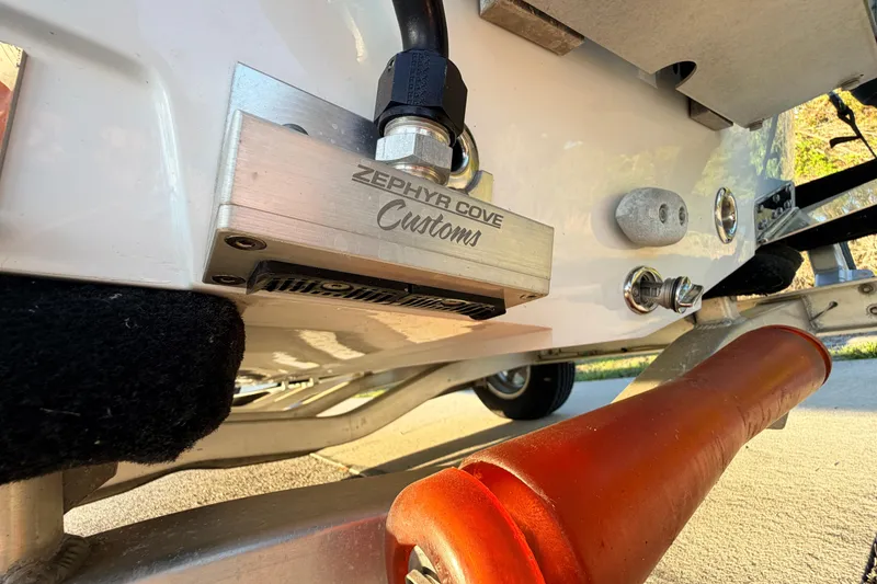 Slide: The Image of 2025 Chittum Skiffs Islamorada 21 boat detail with Zephyr Cove Customs component. - 15