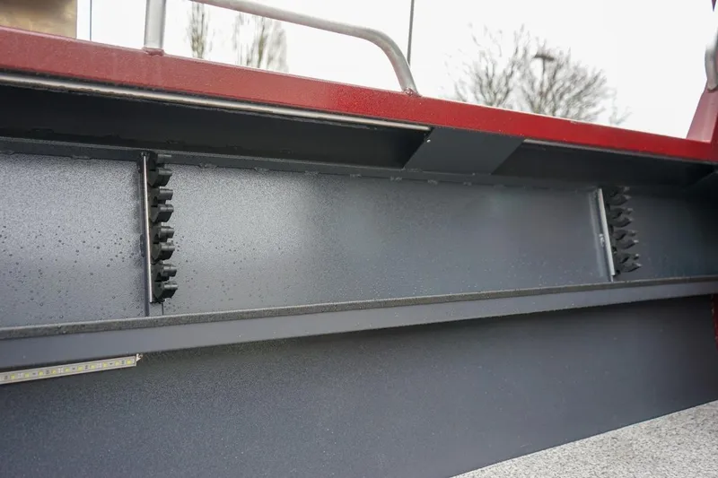 Slide: The Image of 2026 Alumaweld Intruder Outboard 22 interior detail with sleek, durable design elements. - 9