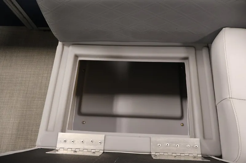 Slide: The Image of Open storage compartment in 2020 Bentley Pontoons 180 CRUISE boat. - 28