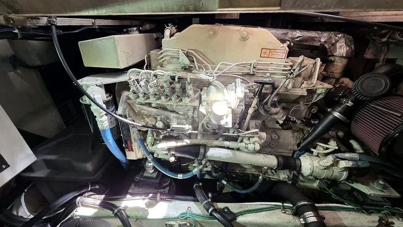 Slide: The Image of Starboard Main Engine - 40