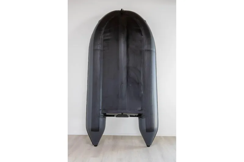 Slide: The Image of Inflatable boat Stryker LX 360, 2026 model, displayed vertically indoors. - 6
