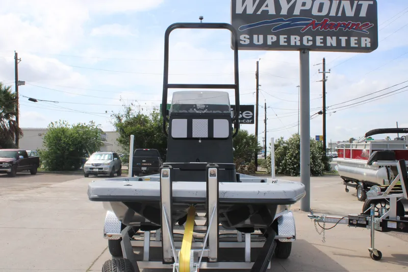 Slide: The Image of 2026 Freedom Boats 21' Commander on trailer at Waypoint Marine Supercenter. - 9