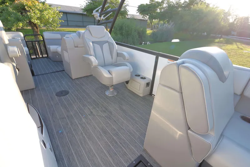 Slide: The Image of 2021 Montara Surf Boss 2.0 25 interior with luxurious seating and modern design. - 11
