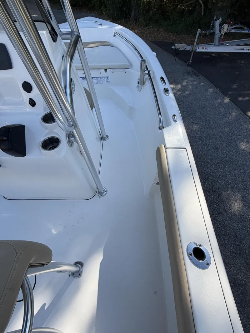 Slide: The Image of Interior view of a 2019 Key West 189 FS boat. - 7