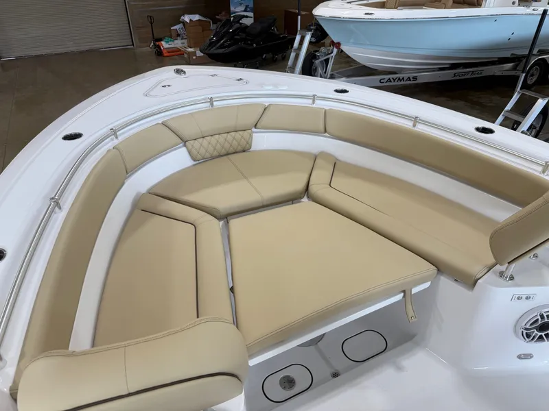 Slide: The Image of Interior view of Sportsman Heritage 261 Center Console 2026 boat. - 10