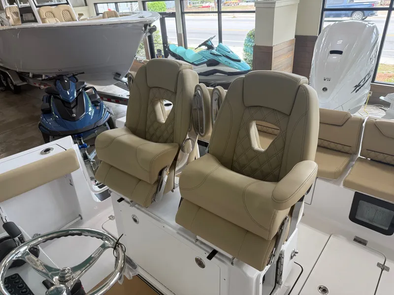 Slide: The Image of Interior of Sportsman Heritage 261 Center Console 2026. - 11