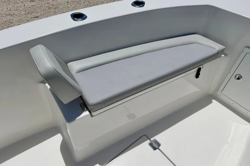Slide: The Image of 2026 Bay Rider 21 Offshore boat seat with sleek, modern design and comfortable cushioning. - 10