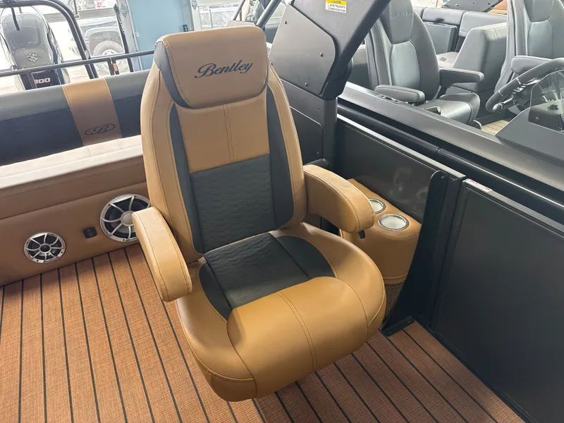 Slide: The Image of Bentley Pontoons Elite 253 Swingback EXT w/ Wake Tower 2026 - 17