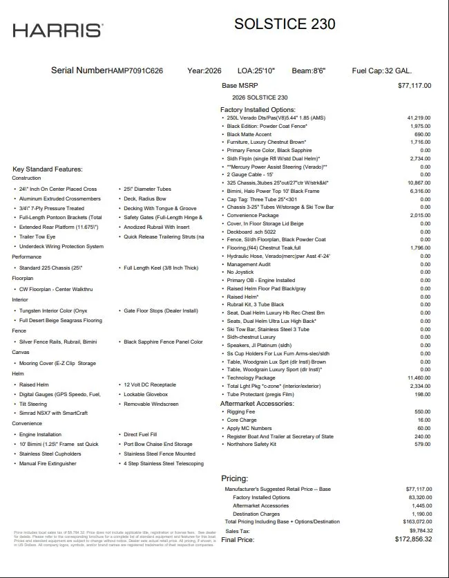 Slide: The Image of Harris 2026 Harris Solstice 230 2026 - 14