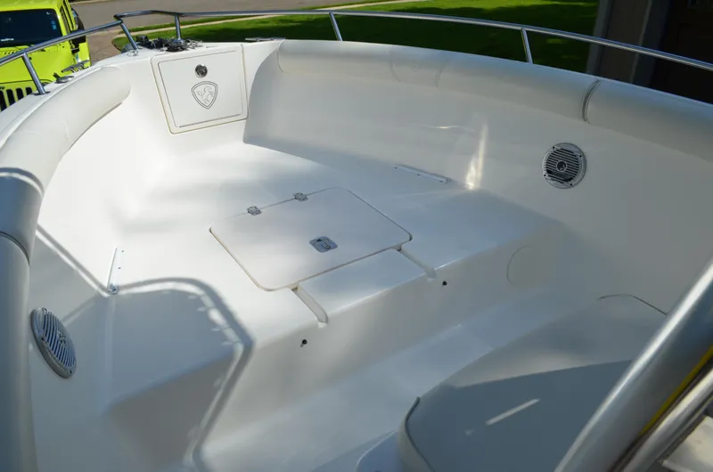 Slide: The Image of Interior view of 2008 Century 2600 Center Console boat. - 21