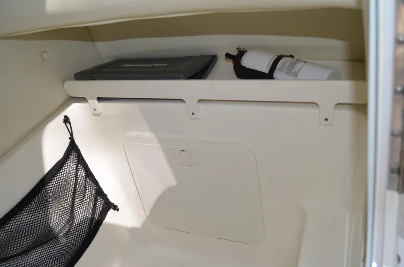 Slide: The Image of Interior of a 2008 Century 2600 Center Console boat. - 43