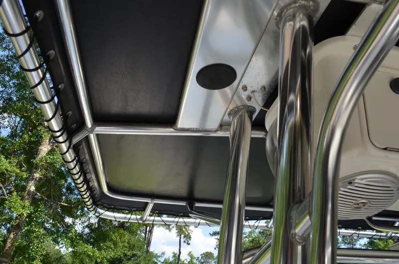 Slide: The Image of Century 2600 Center Console 2008, stainless steel frame and canopy. - 47