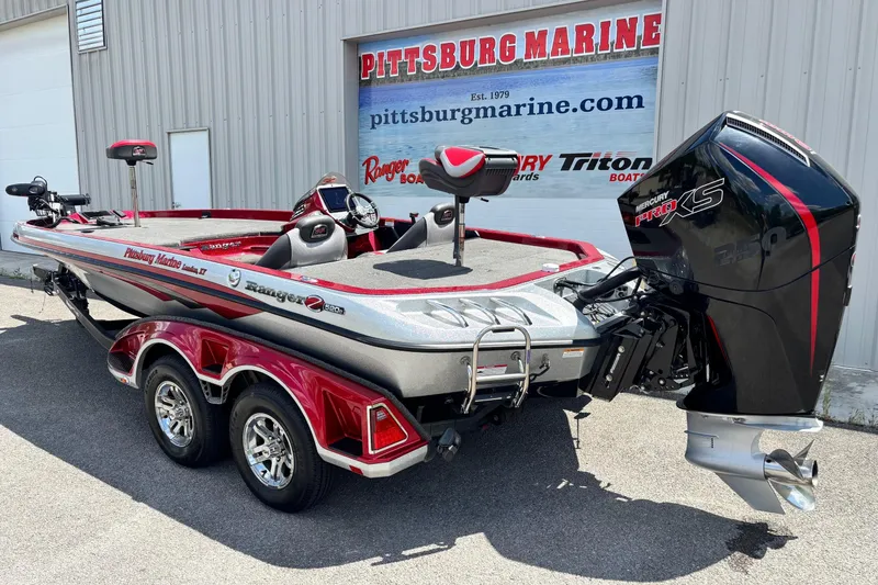 Slide: The Image of 2021 Ranger Z520C Cup-Equipped boat with Mercury Pro XS engine at Pittsburg Marine. - 18