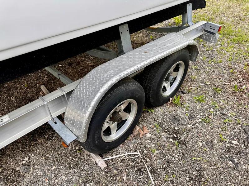 Slide: The Image of Dual axle boat trailer for 2005 Crownline 270 BR. - 43