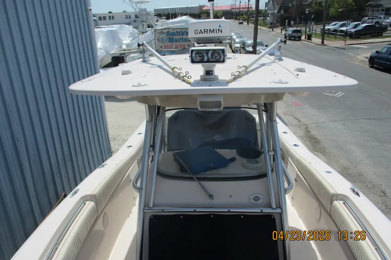 Slide: The Image of 2007 Grady-White Bimini 306 boat with Garmin equipment, docked near Smith's Marina. - 4