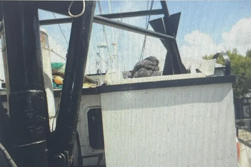 Slide: The Image of 1984 Commercial Freezer Shrimp Trawler with fishing equipment on deck. - 7