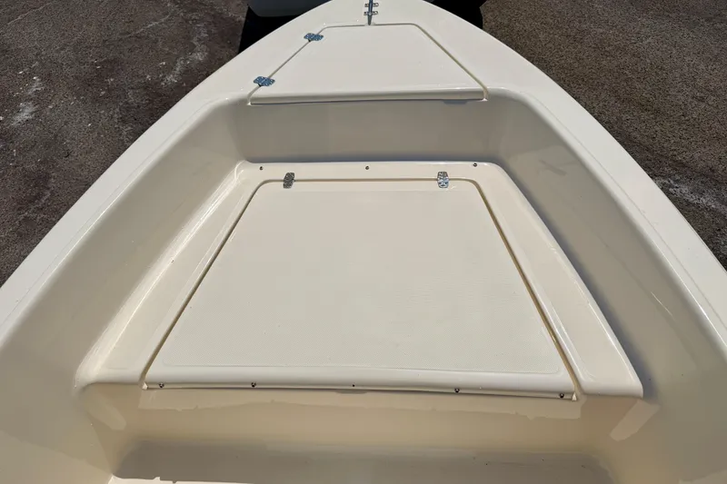 Slide: The Image of 2017 Scout 175 Sportfish boat deck with storage compartments. - 9
